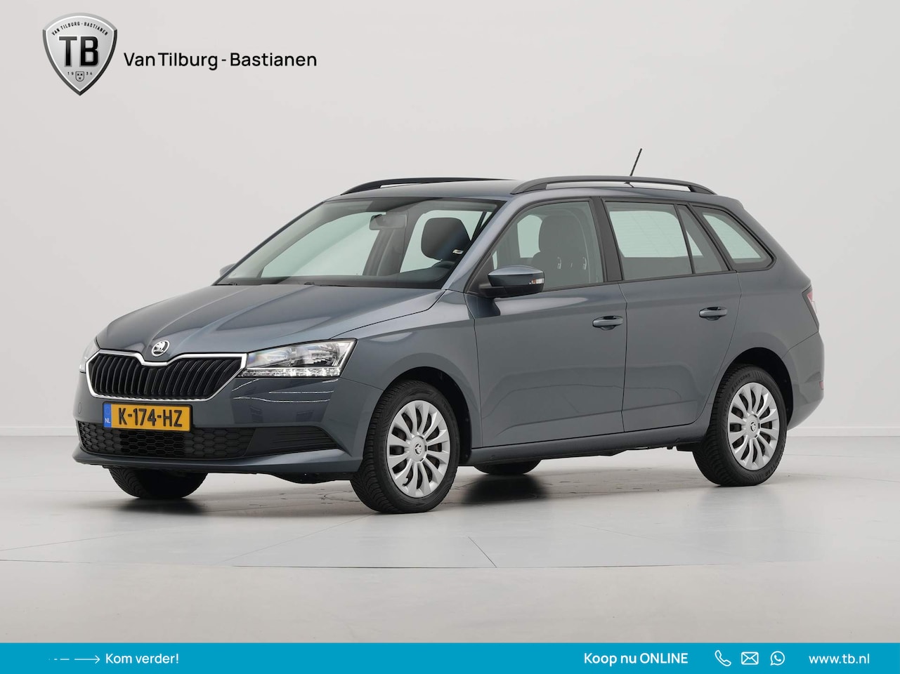 Skoda Fabia Combi - 1.0 TSI 95pk Active Airco Bluetooth Cruise Metallic 148 - AutoWereld.nl