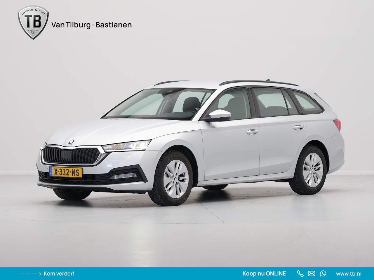 Skoda Octavia Combi - 1.0 TSI Business Edition Navigatie Pdc Cruise Lm Velgen - AutoWereld.nl