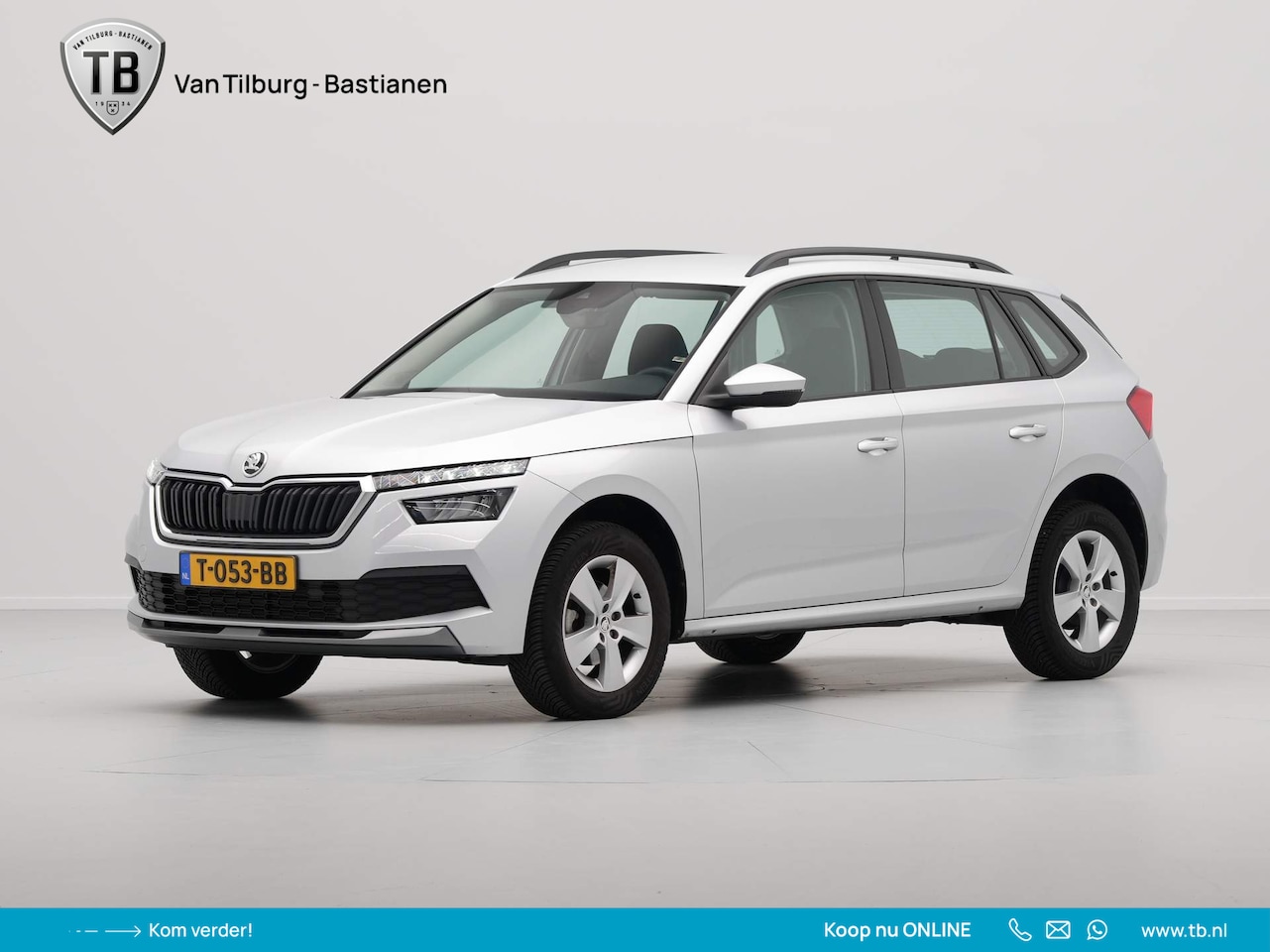 Skoda Kamiq - 1.0 TSI 110pk Ambition Navi via App Pdc Clima Lm Velgen - AutoWereld.nl