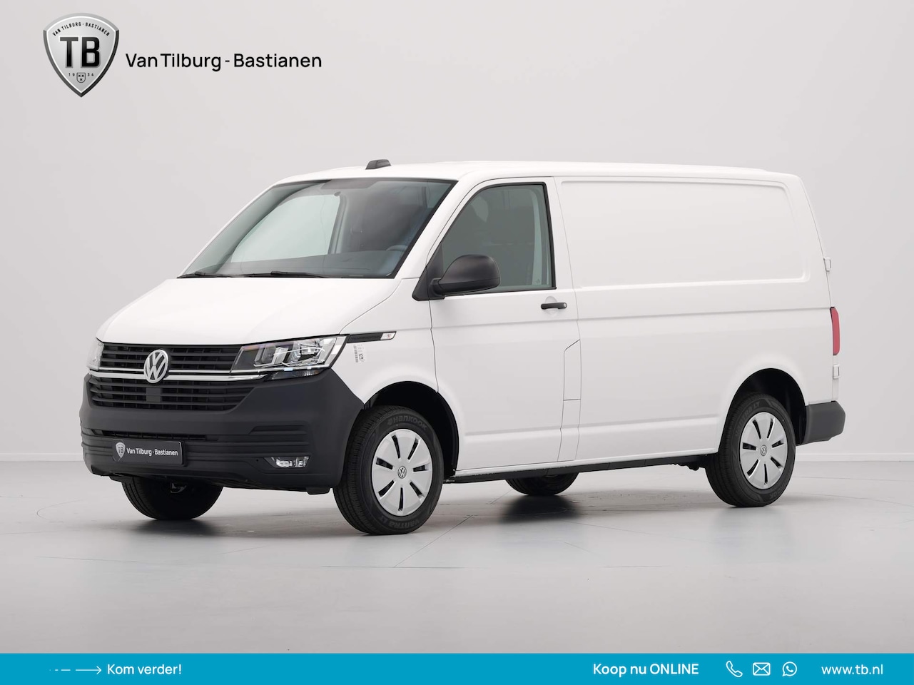 Volkswagen Transporter - 2.0 TDI 110pk Navi via App Camera Cruise Bijrijdersbank - AutoWereld.nl