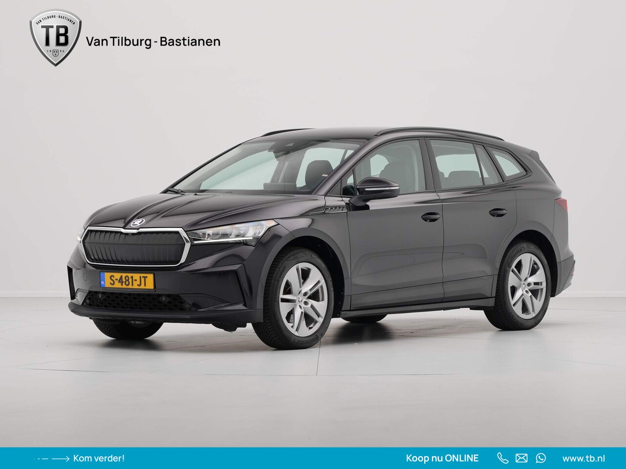 Skoda Enyaq iV - 60 180pk Navigatie Clima Pdc Carplay - AutoWereld.nl