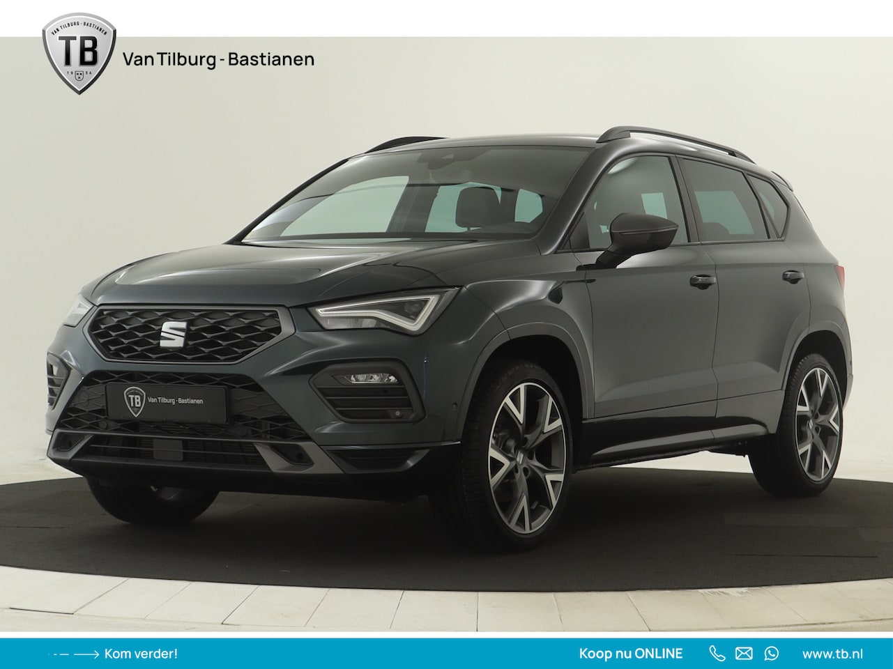 Seat Ateca - 1.5 TSI FR Business Intense "Stoel/Stuurverwarming, KeyLess Entry, Elec. Achterklep, 19" L - AutoWereld.nl