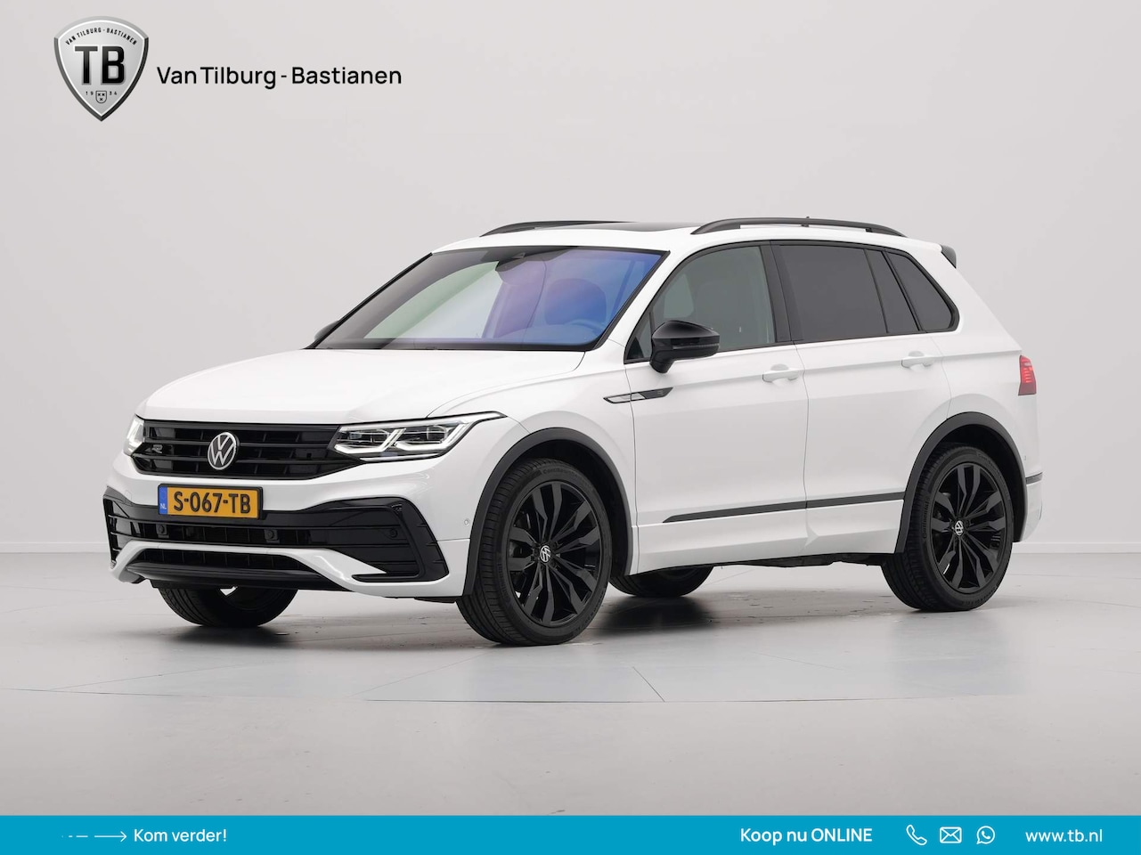 Volkswagen Tiguan - 1.5 TSI 150pk DSG R-Line Blackstyle Panorama Leder Harman Kardon Side Assist 43 - AutoWereld.nl