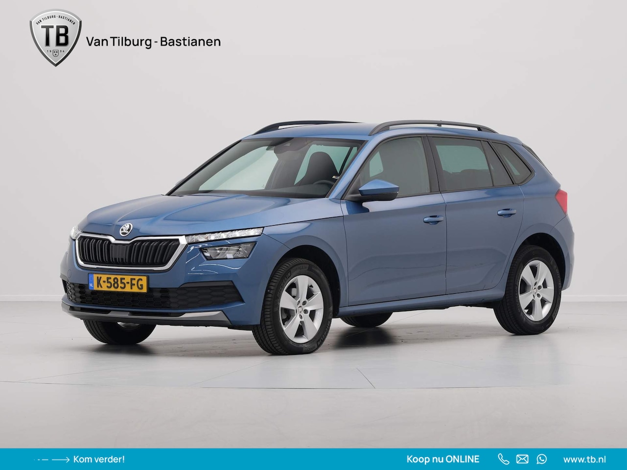 Skoda Kamiq - 1.0 TSI 110pk DSG Sport Business Navi via App Camera Clima Cruise 283 - AutoWereld.nl