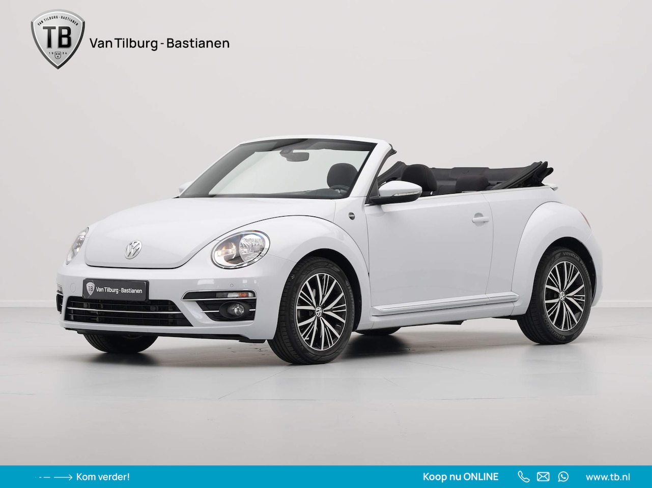 Volkswagen Beetle Cabriolet - 1.2 TSI 105pk Sound Navigatie Clima Pdc Dab 27 - AutoWereld.nl