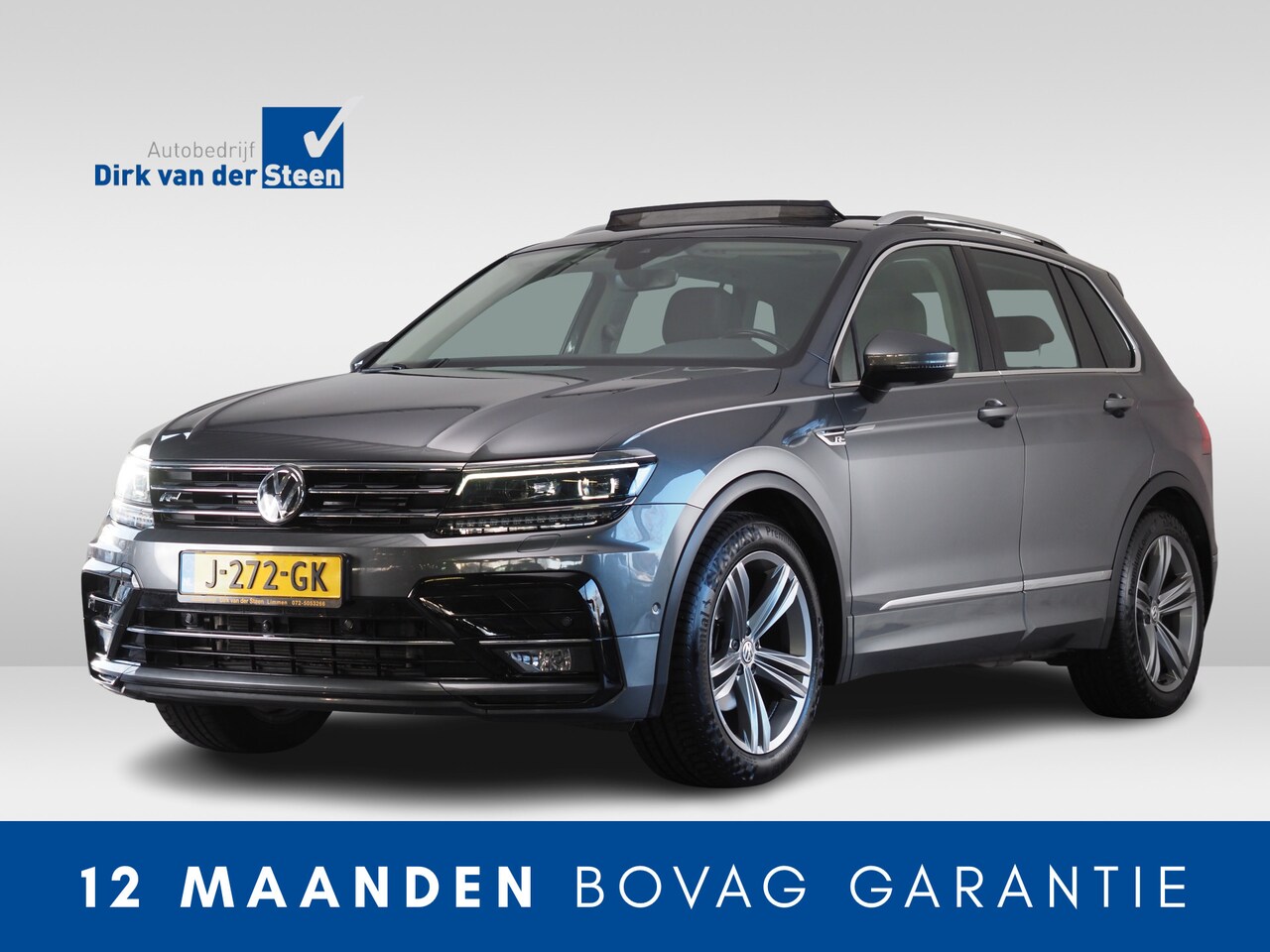 Volkswagen Tiguan - 1.5 TSI ACT Highline Business R | Leder intr. | Panorama Dak | Panoramadak | 360° Camera | - AutoWereld.nl