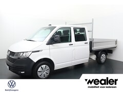 Volkswagen Transporter - 2.0 TDI L2H1 Dubbele Cabine 30 Comfortline Pick-Up | 110 PK | 6-Persoons | Comfortstoel +