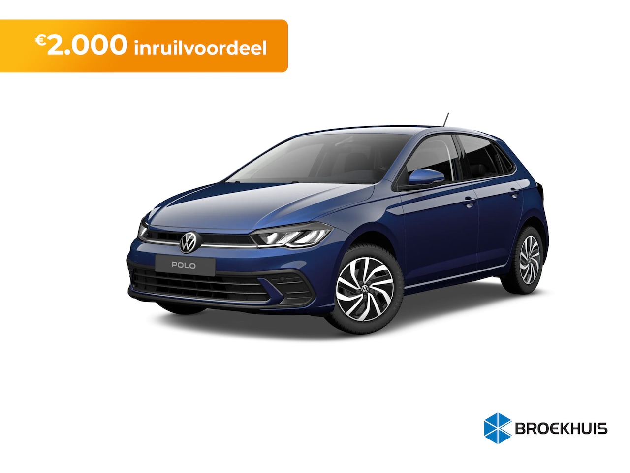 Volkswagen Polo - 1.0 TSI 95 5MT Life Edition Inclusief € 2000,- inruilvoordeel | 'App-Connect' draadloze sm - AutoWereld.nl