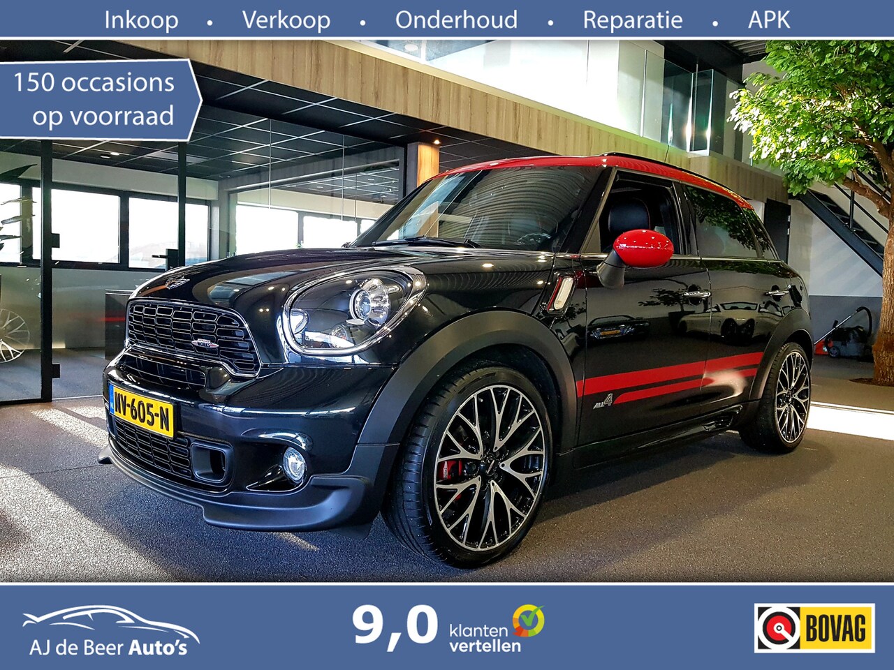 MINI Countryman - Mini 1.6 John Cooper Works ALL4 Chili | KOMT BINNEN!! - AutoWereld.nl