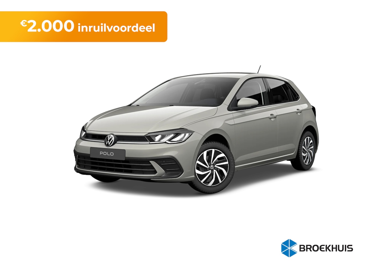 Volkswagen Polo - 1.0 TSI 95 5MT Life Edition Inclusief € 2000,- inruilvoordeel | 'App-Connect' draadloze sm - AutoWereld.nl