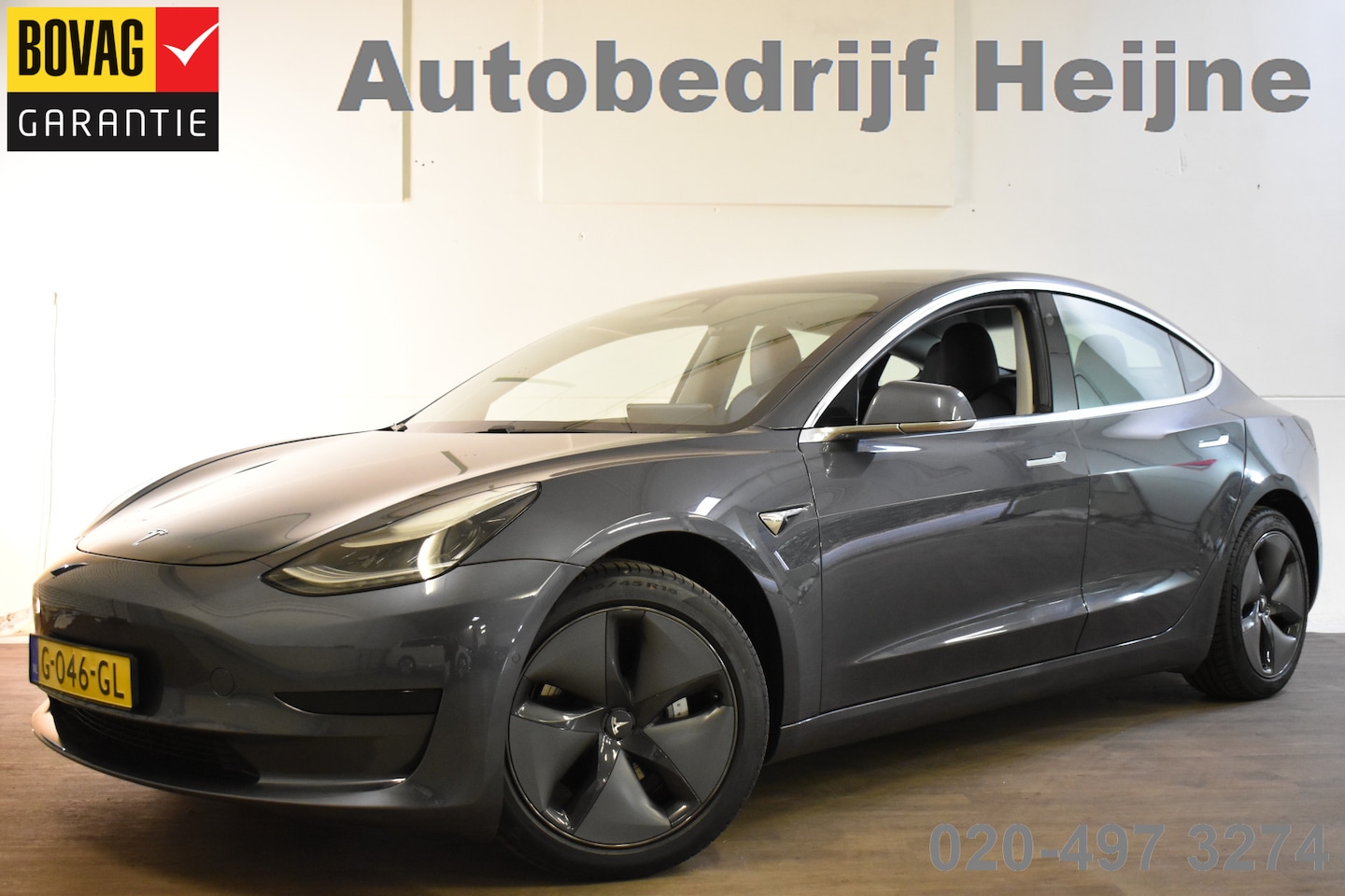 Tesla Model 3 - Standard RWD Plus 60 kWh CAMERA/LEDER/AUTOPILOT - AutoWereld.nl