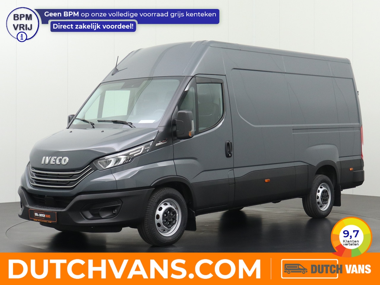 Iveco Daily - 35S18-3L Hi-Matic Automaat L2H2 Led ! | 3500Kg Trekhaak | Navigatie | Camera | Airco | Cru - AutoWereld.nl