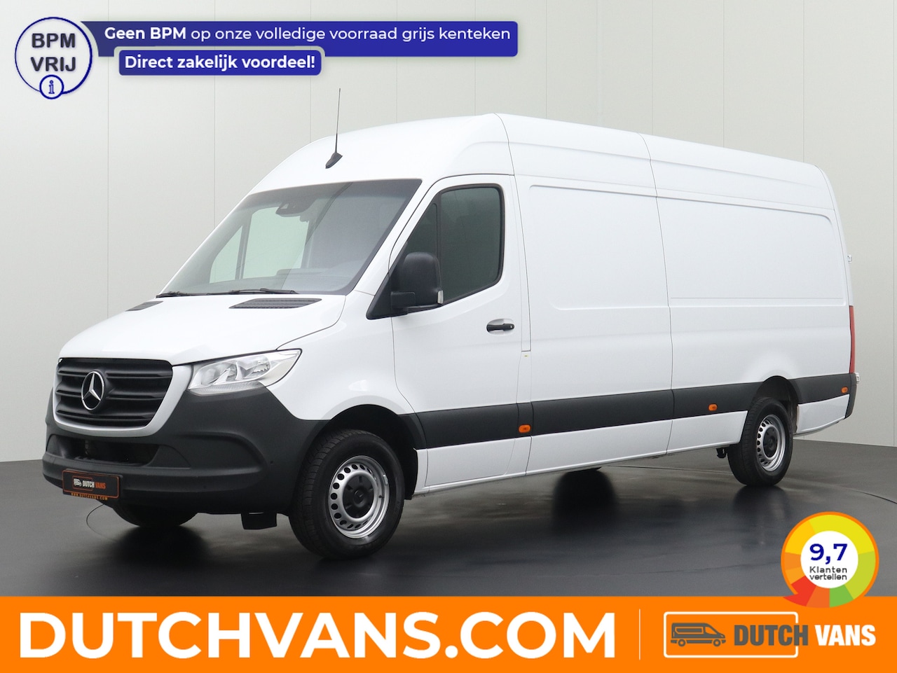 Mercedes-Benz Sprinter - 317CDI 9G-Tronic Automaat L3H2 Maxi | Fabrieksgarantie !! | Navigatie | Camera | Airco | B - AutoWereld.nl