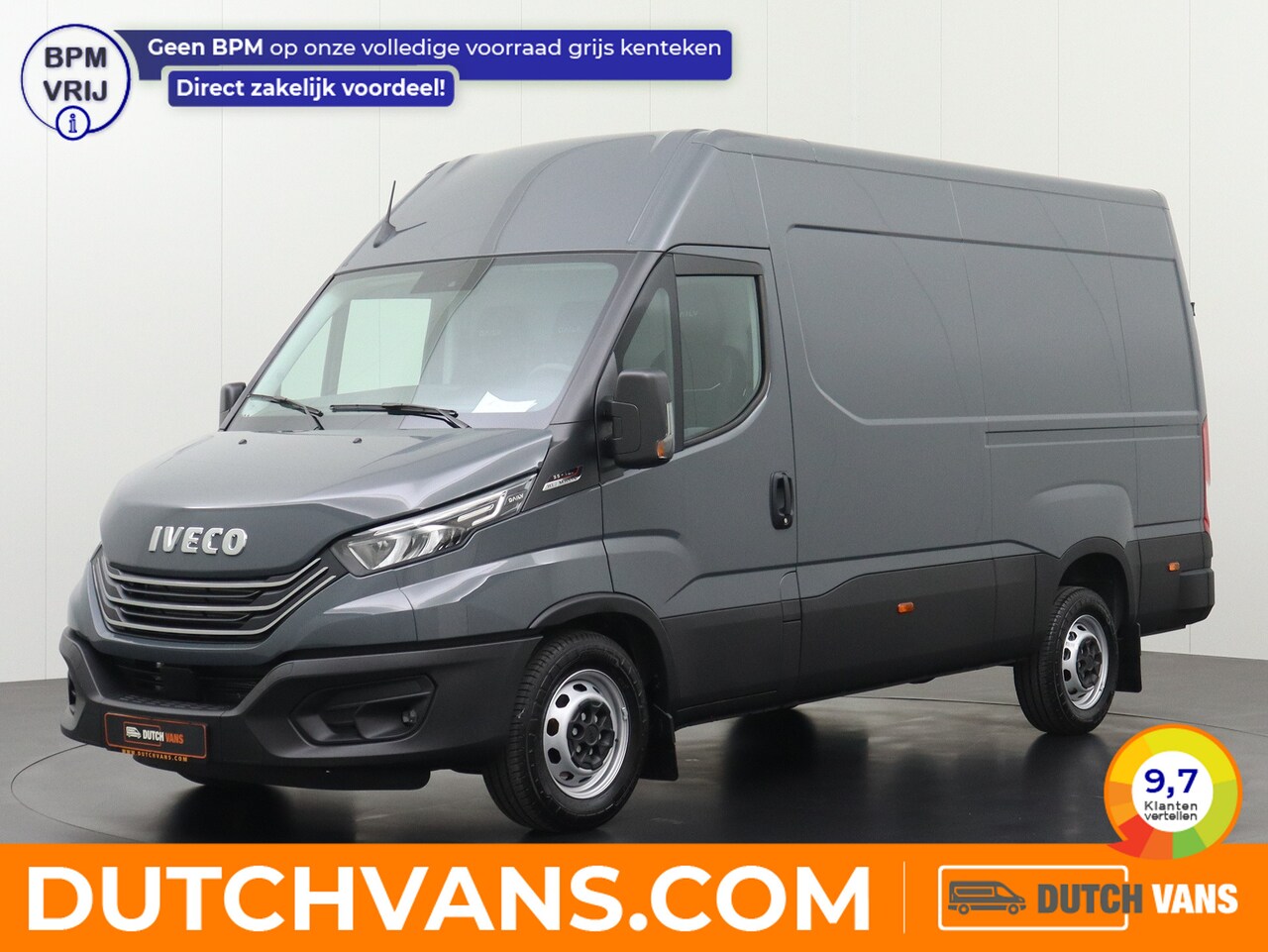 Iveco Daily - 35S18 Hi-Matic L2H2 | 3500Kg Trekhaak | Led | Navigatie | Camera | BPM Vrij - AutoWereld.nl