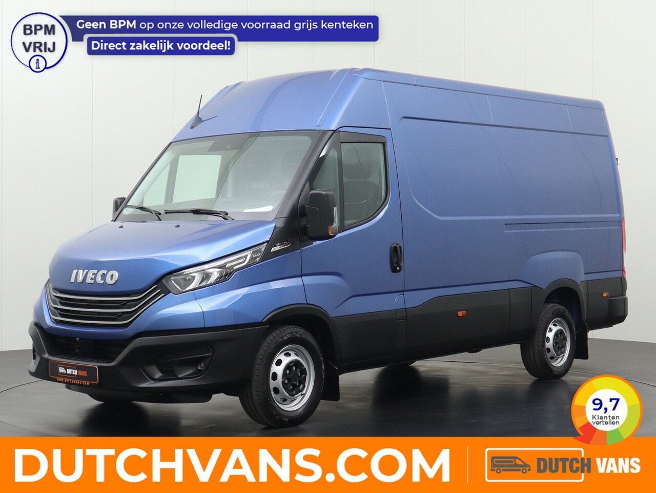 Iveco Daily - 35-180PK Hi matic Automaat L2H2 | | Navigatie | Camera | Cruise | Led | 3500Kg Trekhaak | - AutoWereld.nl