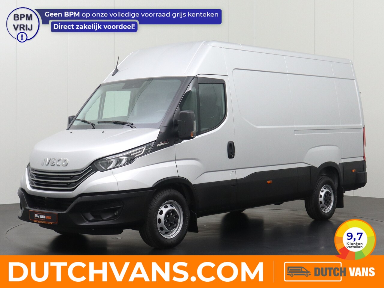 Iveco Daily - 35S18 Hi-Matic Automaat L2H2 | 3500Kg Trekhaak | Led | Navigatie | Camera | BPM Vrij - AutoWereld.nl