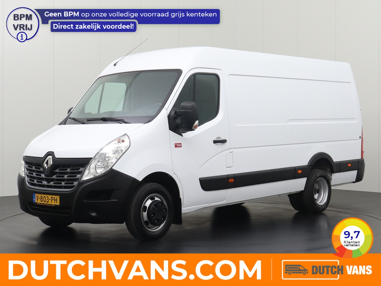 Renault Master - 2.3DCi 165PK L3H2 Dubbellucht | 3500Kg Trekhaak | Airco | Cruise | 3-Persoons - AutoWereld.nl