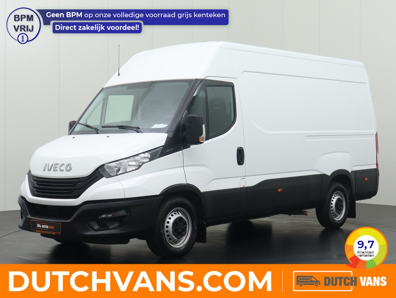 Iveco Daily - 35S16 160PK L2H2 | 3500 Trekgewicht | Airco | 3-Persoons - AutoWereld.nl