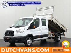 Ford Transit - 2.0TDCI 170PK Dubbele Cabine Kipper | Airco | 7-Persoons | Trekhaak 3500Kg