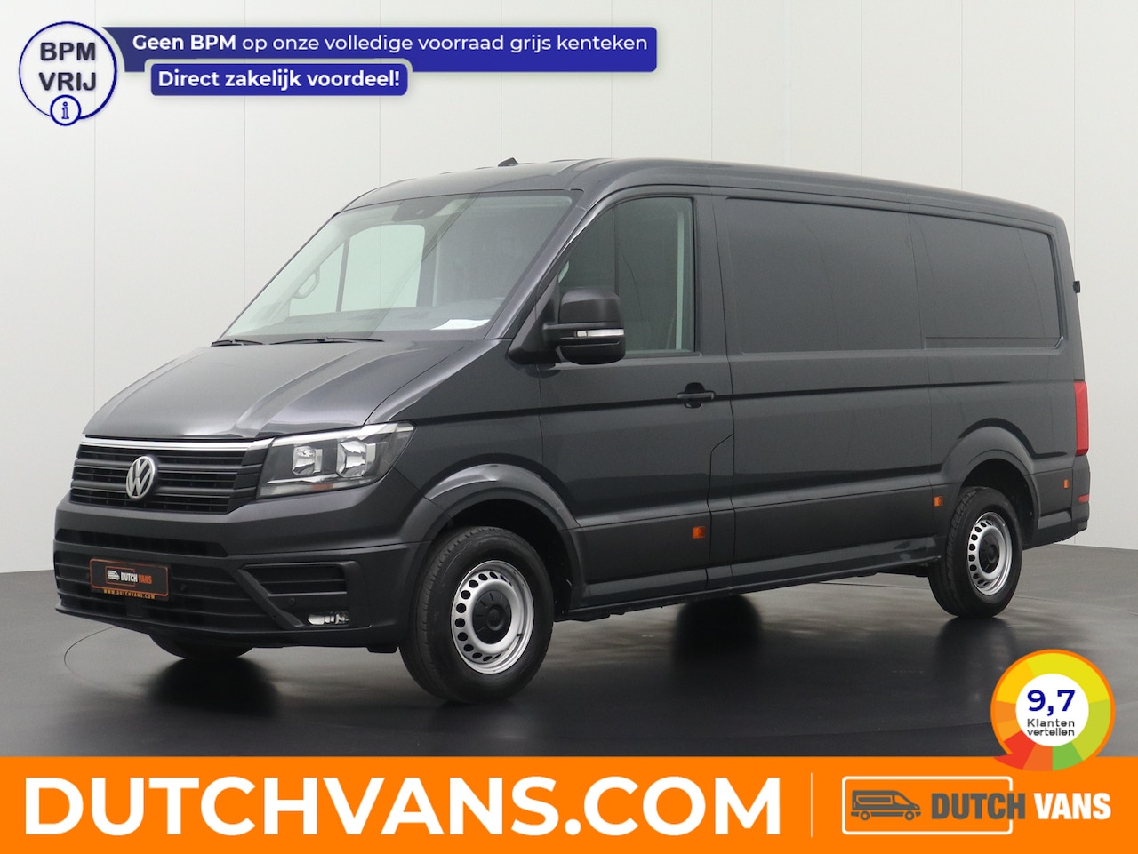 Volkswagen Crafter - 2.0TDI 140PK L3H2 Highline | Airco | Cruise | Betimmering - AutoWereld.nl