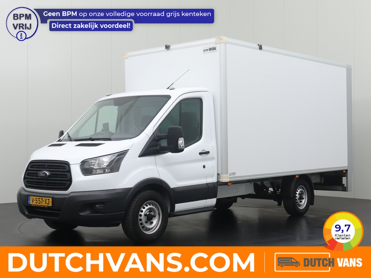 Ford Transit - 2.0TDCI 130PK Bakwagen+Laadklep | Airco | 360 graden camera systeem | 1000Kg Laadvermogen - AutoWereld.nl