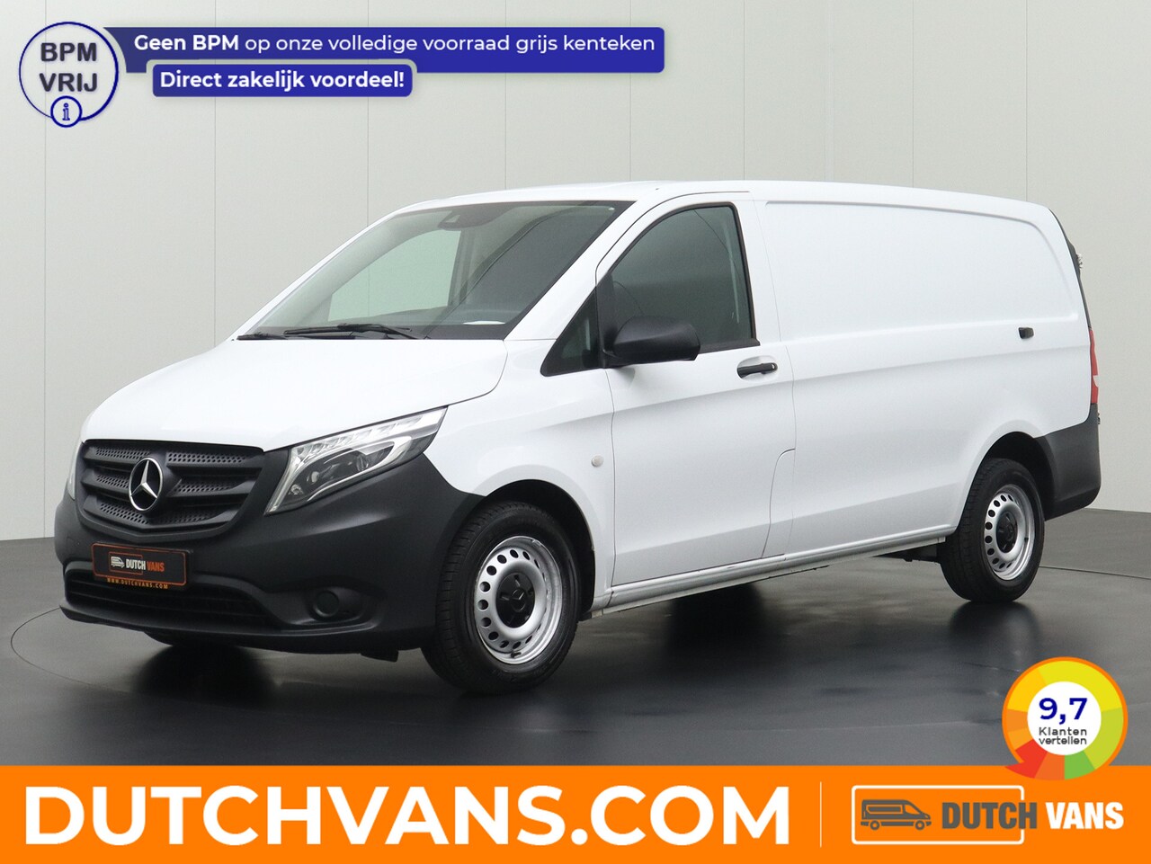 Mercedes-Benz Vito - 114CDI Lang Achterdeuren | Led Koplampen | Camera | Airco | Cruise - AutoWereld.nl