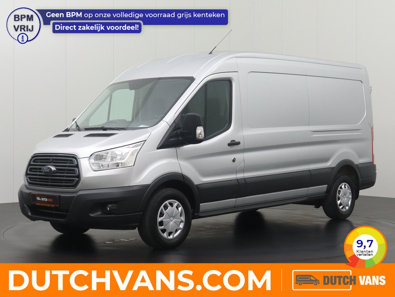 Ford Transit - 2.0TDCI 130PK L3H2 | Airco | Cruise | Betimmering - AutoWereld.nl