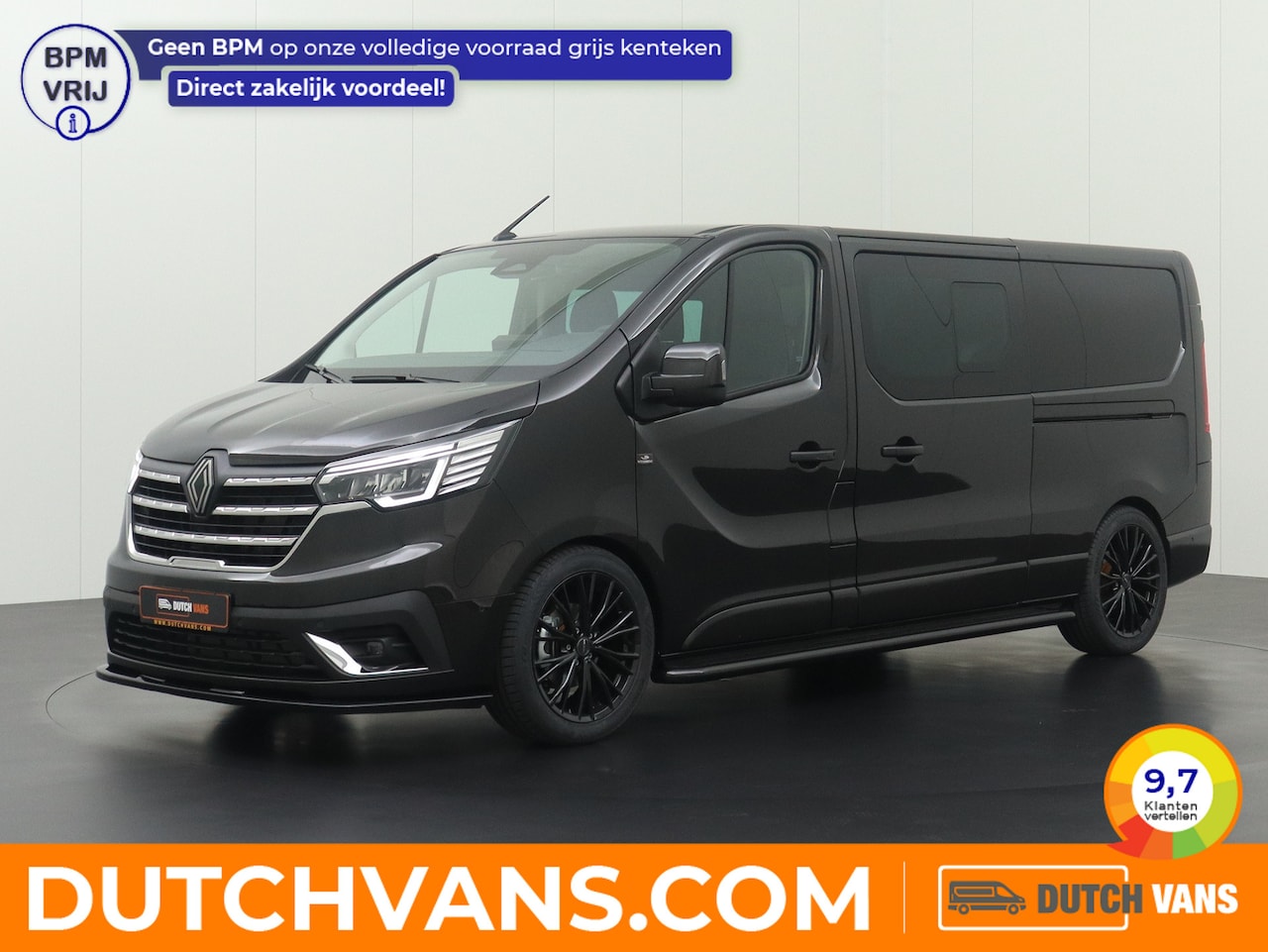 Renault Trafic - 2.0DCI 170PK Automaat Lang Dubbele Cabine Special Limited | Bomvol !! | Digital Cockpit | - AutoWereld.nl