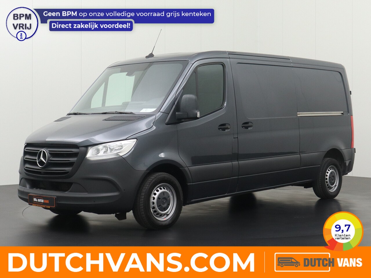 Mercedes-Benz Sprinter - L2H1 | 2xSchuifdeur | Trekhaak 2000Kg | Navigatie | Camera | Betimmering - AutoWereld.nl