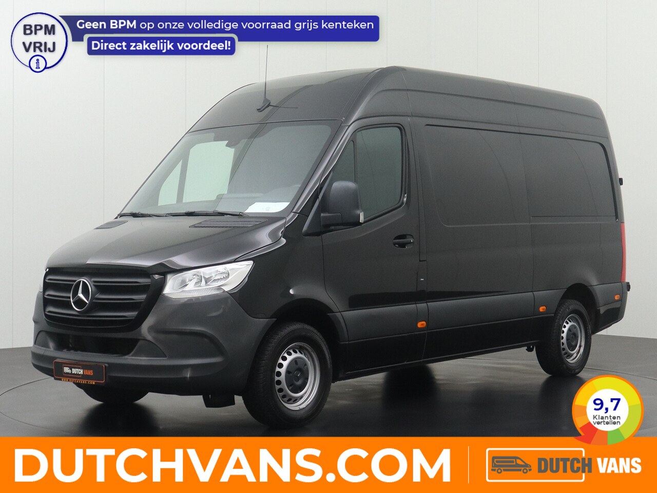 Mercedes-Benz Sprinter - 317CDI 9G-Tronic Automaat L2H2 | Mbux Touchscreen | Camera | Cruise | 3-Persoons | Betimme - AutoWereld.nl