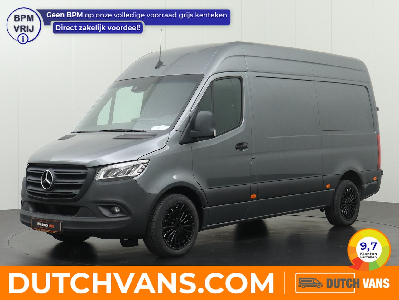 Mercedes-Benz Sprinter - 319CI 3.0V6 7G-Tronic Automaat L2H2 | 10,25" Touchscreen Navigatie+Camera | Airco | Cruise - AutoWereld.nl