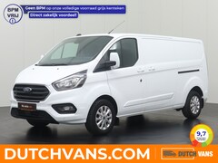 Ford Transit Custom - 2.0TDCI 170PK Lang Limited | 2xSchuifdeur | Camera | Touchscreen apple-android | 3-Persoon