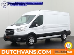 Ford Transit - 2.0TDCI 130PK L3H2 | Airco | Cruise | 3-Persoons | Betimmering