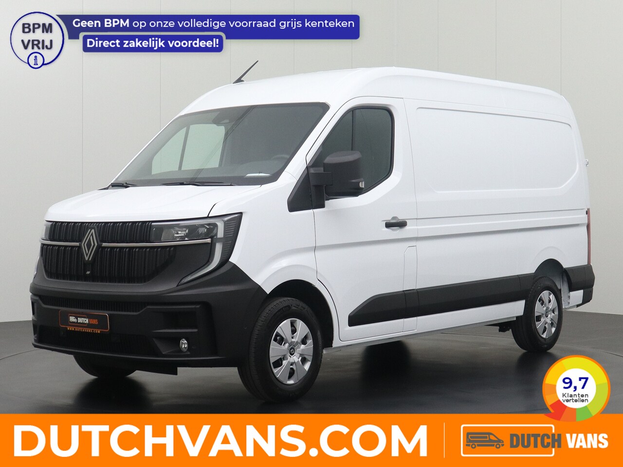 Renault Master - 2.0DCi 170PK L2H2 Business+ | Bomvol Opties | Google Maps | Camera | 2500Kg Trekhaak | Vol - AutoWereld.nl