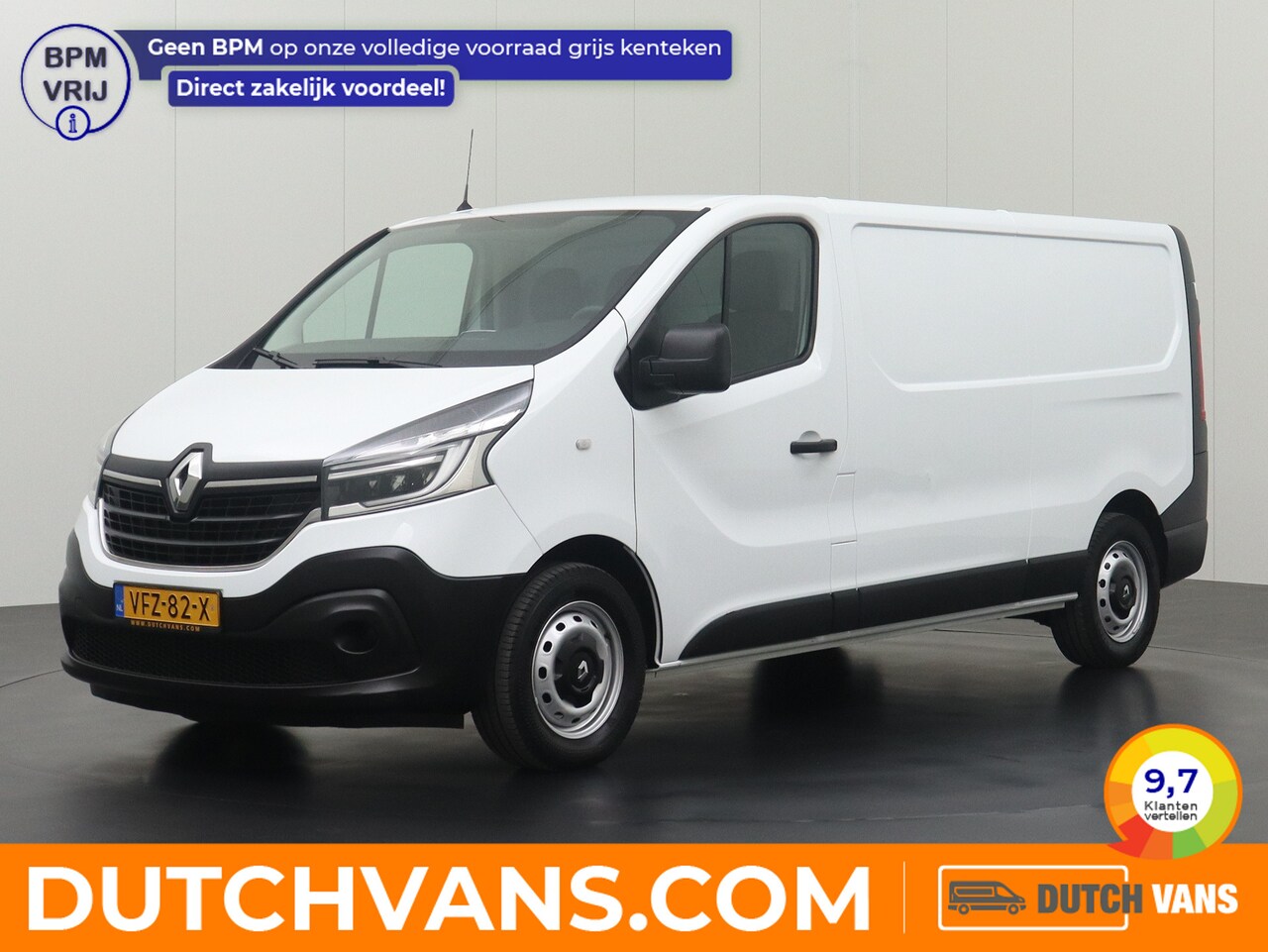 Renault Trafic - 2.0DCi 145PK Automaat Lang | Navigatie | Airco | Trekhaak | 3-Persoons - AutoWereld.nl