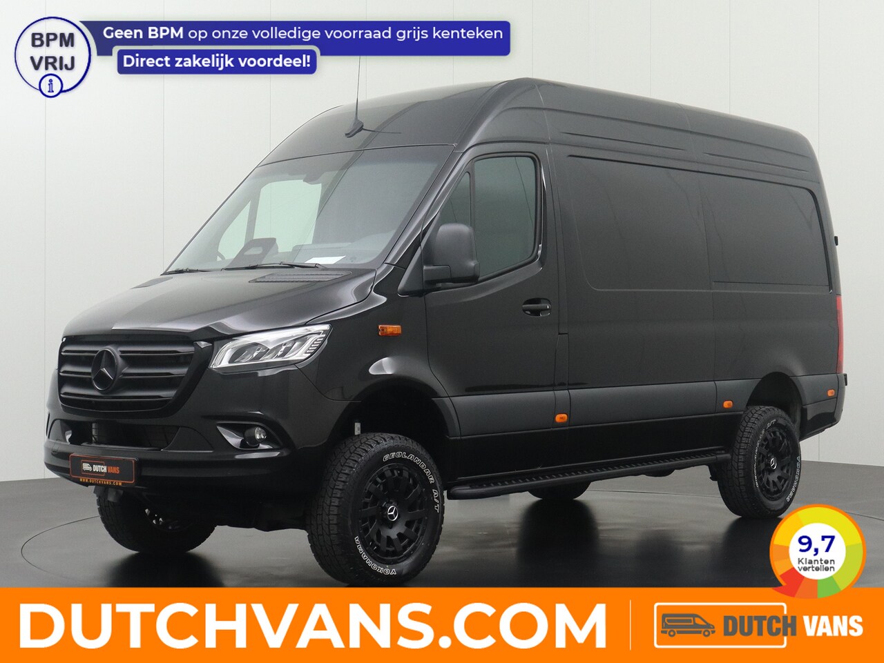 Mercedes-Benz Sprinter - 319CDI 9G-Tronic Automaat 4x4 Explorer | Led | Airco | Cruise | 10,25" Navigatie | Camera - AutoWereld.nl