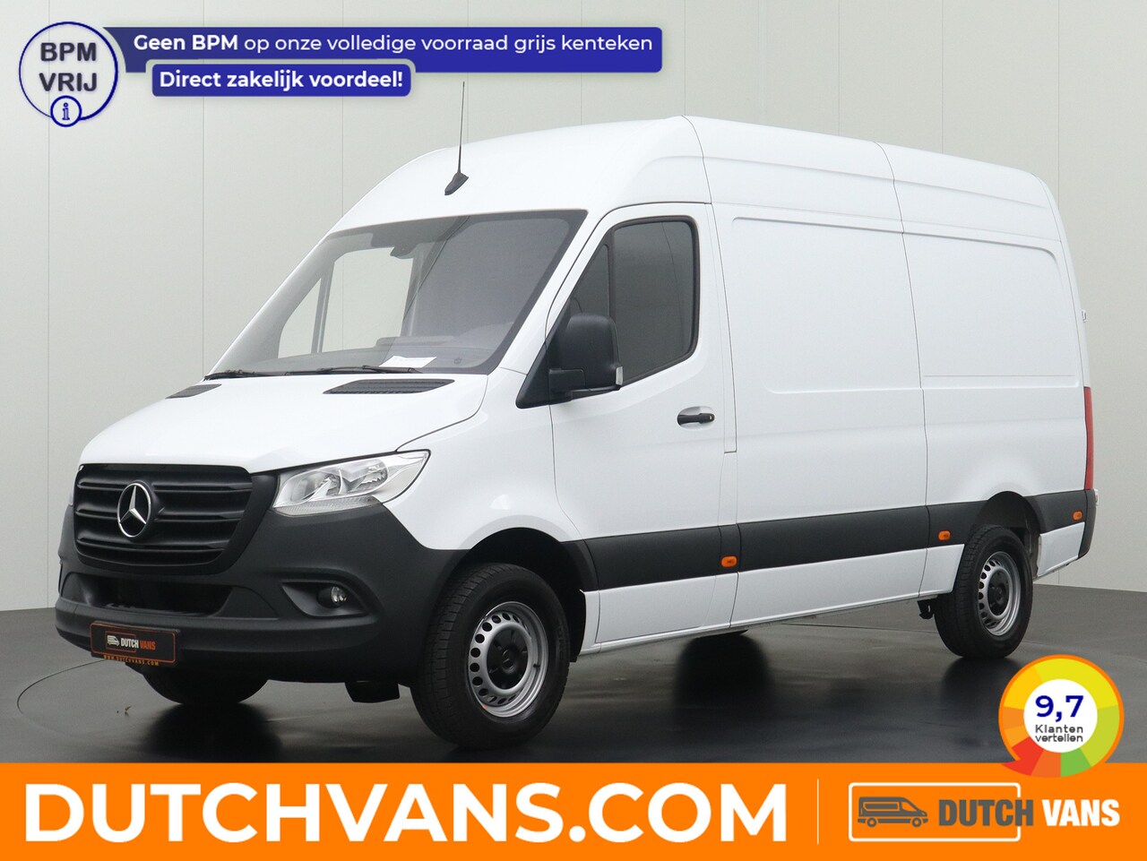 Mercedes-Benz Sprinter - 315CDI 9G-Tronic Automaat L2H2 | 10.25" Touchscreen met Navigatie+Camera | Airco | Cruise - AutoWereld.nl