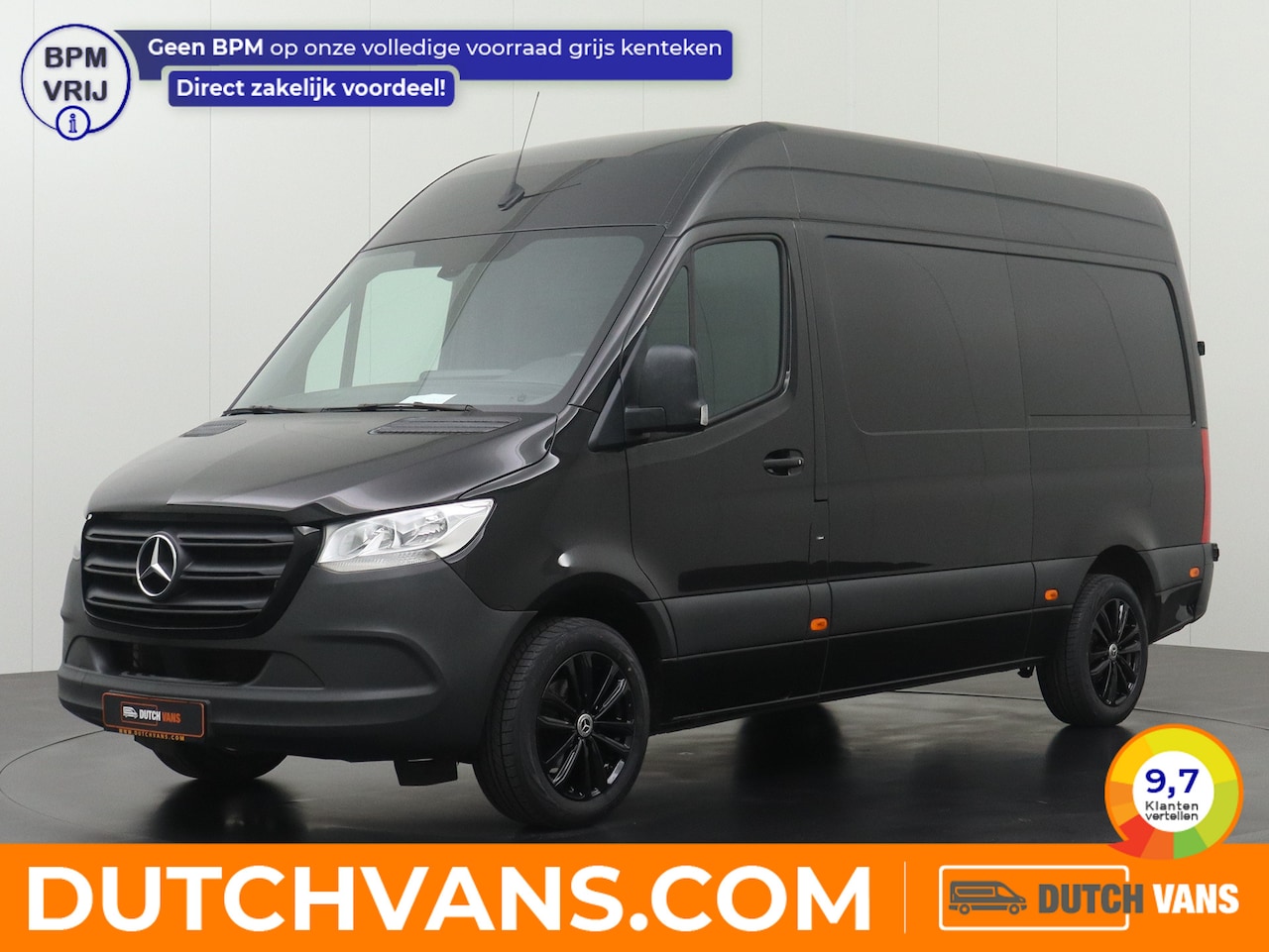 Mercedes-Benz Sprinter - 317CDI L2H2 9G-Tronic Automaat | Navigatie | Camera | Betimmering | 3-Persoons - AutoWereld.nl