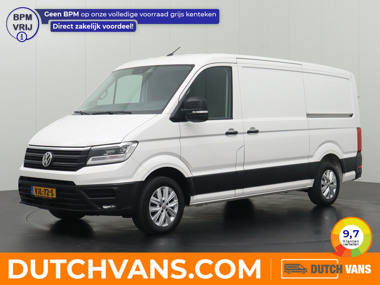 Volkswagen Crafter - 2.0TDI 177PK DSG Automaat L3H2 Highline | 2xSchuifdeur | Led | Navigatie | Camera | Trekha - AutoWereld.nl