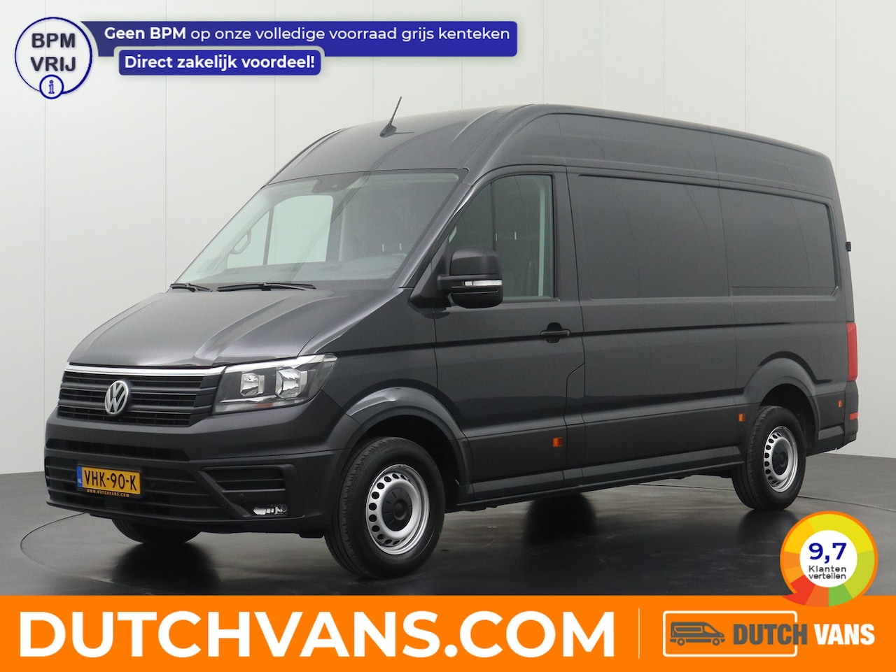 Volkswagen Crafter - 2.0TDI 140PK L3H3 Highline | Navigatie | Camera | Betimmering | Opstap - AutoWereld.nl