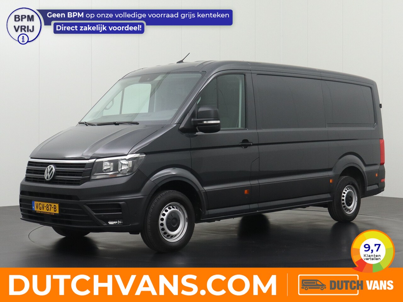 Volkswagen Crafter - 2.0TDI 140PK L3H2 Highline | Navigatie | Camera | Airco | Cruise | Betimmering - AutoWereld.nl