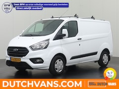 Ford Transit Custom - 2.0TDCI | Dakdragers | Achterdeuren | Navigatie | Airco | Cruise | 3-Persoons