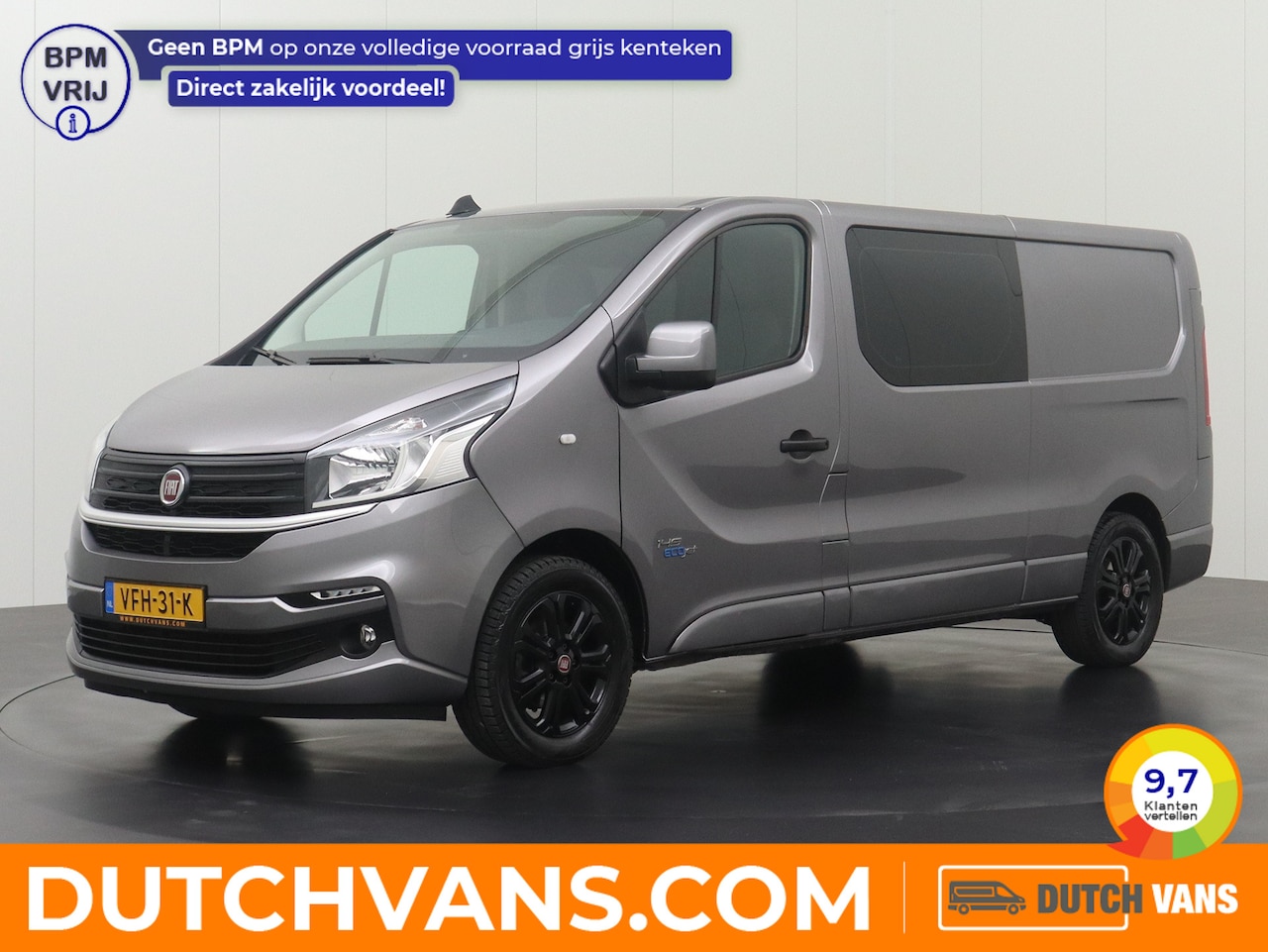 Fiat Talento - 2.0MultiJet 145PK Business Pro Dubbele Cabine | Nieuwstaat ! | Multimedia | Trekhaak - AutoWereld.nl