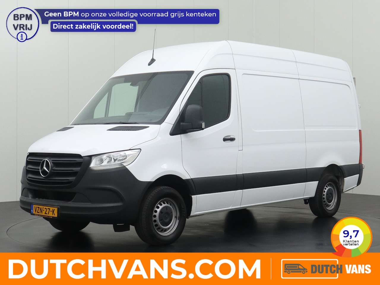 Mercedes-Benz Sprinter - 316CDI 7G-Tronic Automaat L2H2 Laadklep | Laadlift | Navigatie | Camera | Airco | Cruise | - AutoWereld.nl