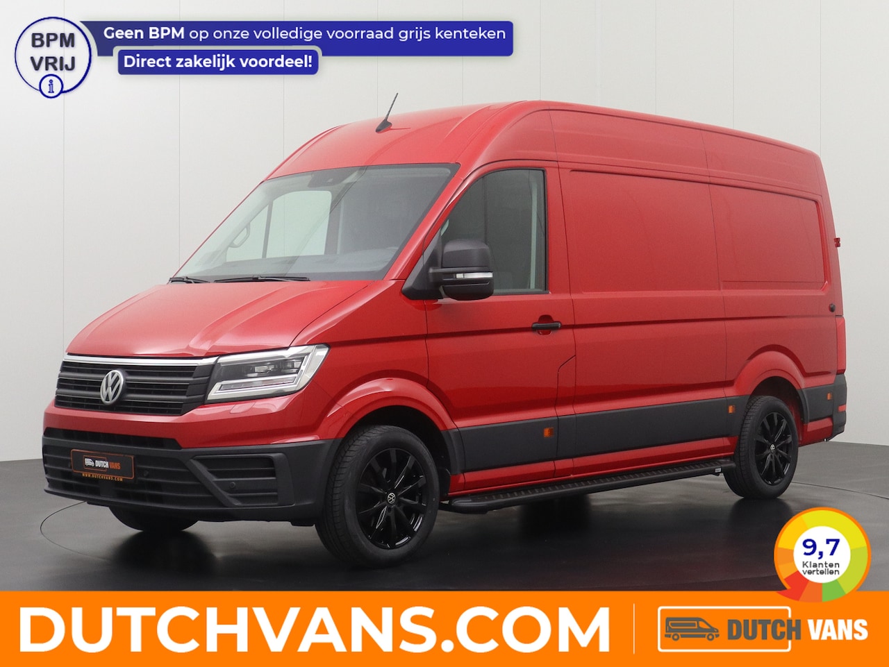 Volkswagen Crafter - 2.0TDI 177PK DSG Automaat L3H2 | Led | Navigatie | Camera | 3-Persoons - AutoWereld.nl