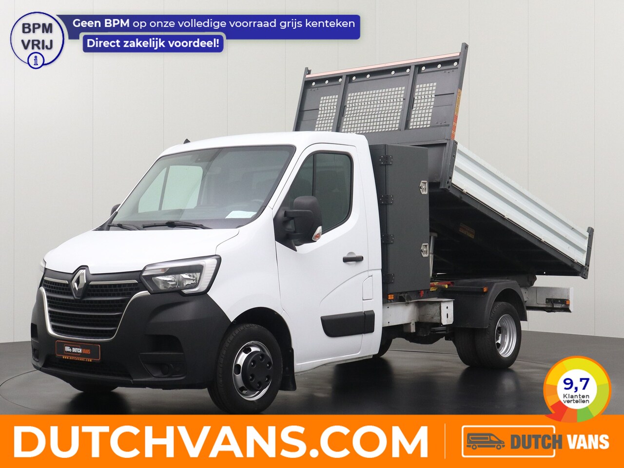 Renault Master - 2.3DCI 130PK Kipper | Toolbox | 3500Kg Trekhaak | Airco | Cruise - AutoWereld.nl