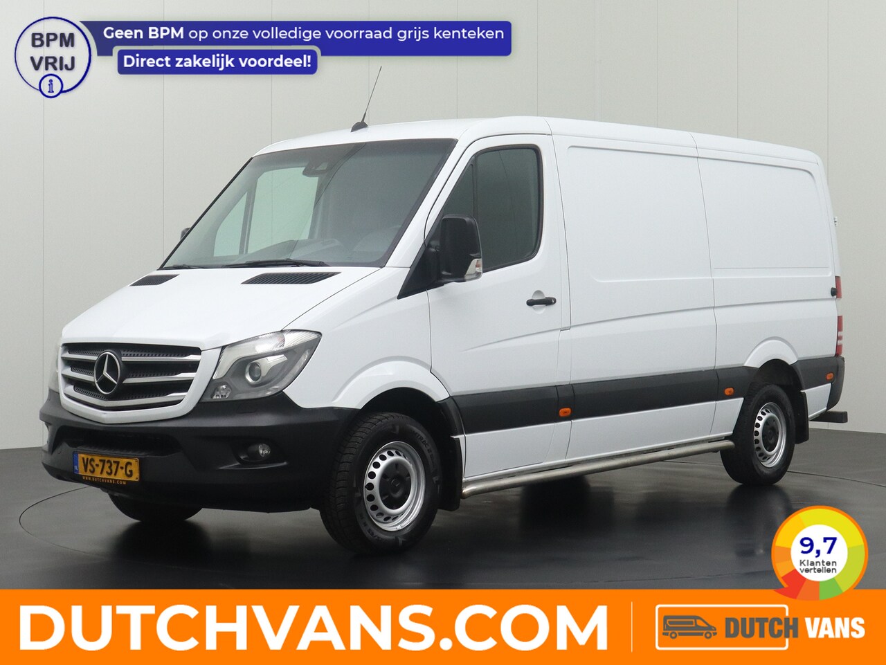 Mercedes-Benz Sprinter - 319CDI BlueTEC 3.0V6 Automaat L2H1 | Euro 6 | Led - AutoWereld.nl