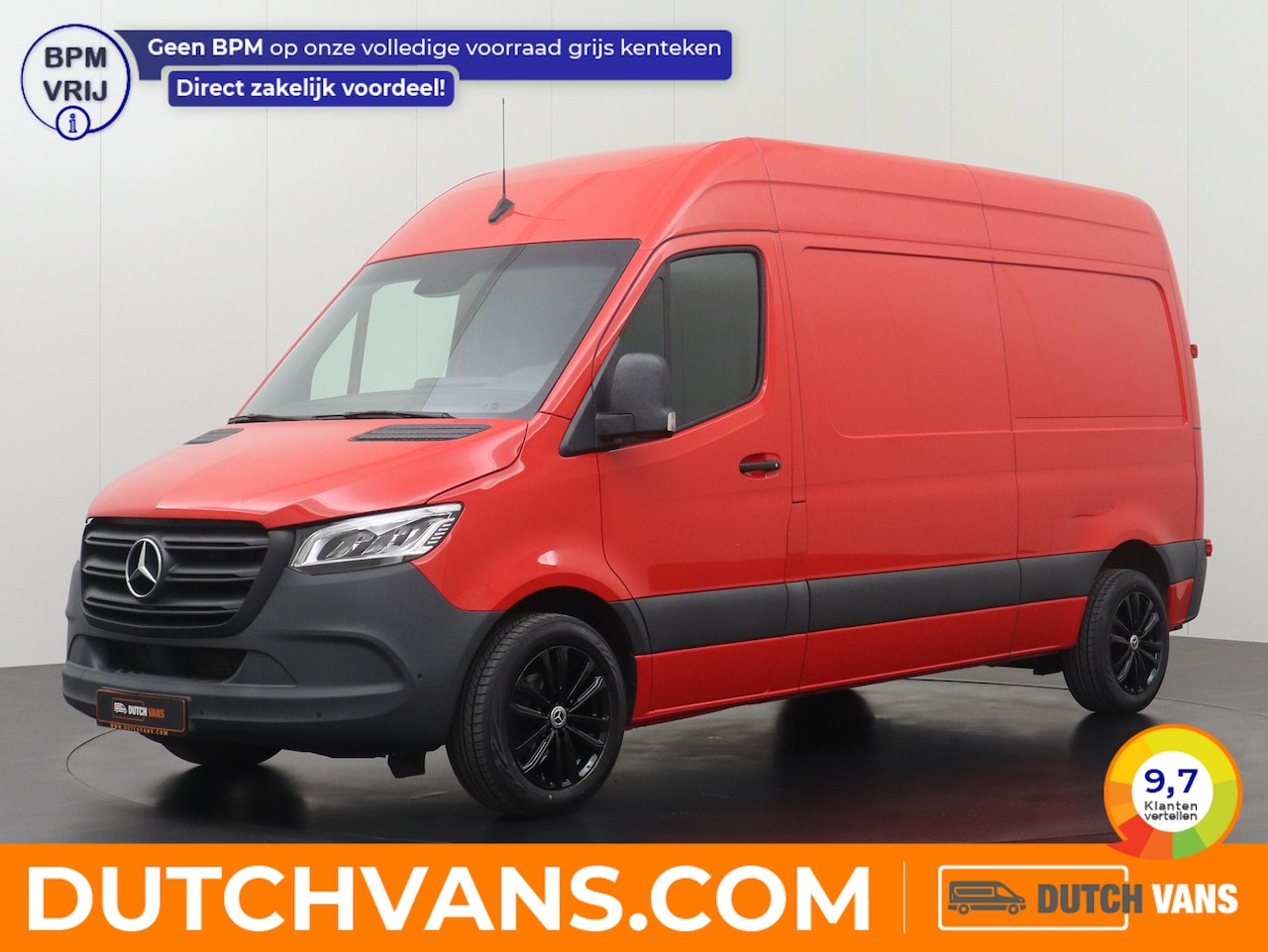 Mercedes-Benz Sprinter - 9G-Tronic Automaat L2H2 | Led | LMV 1850,-- meerprijs | Navigatie | Camera | Trekhaak - AutoWereld.nl