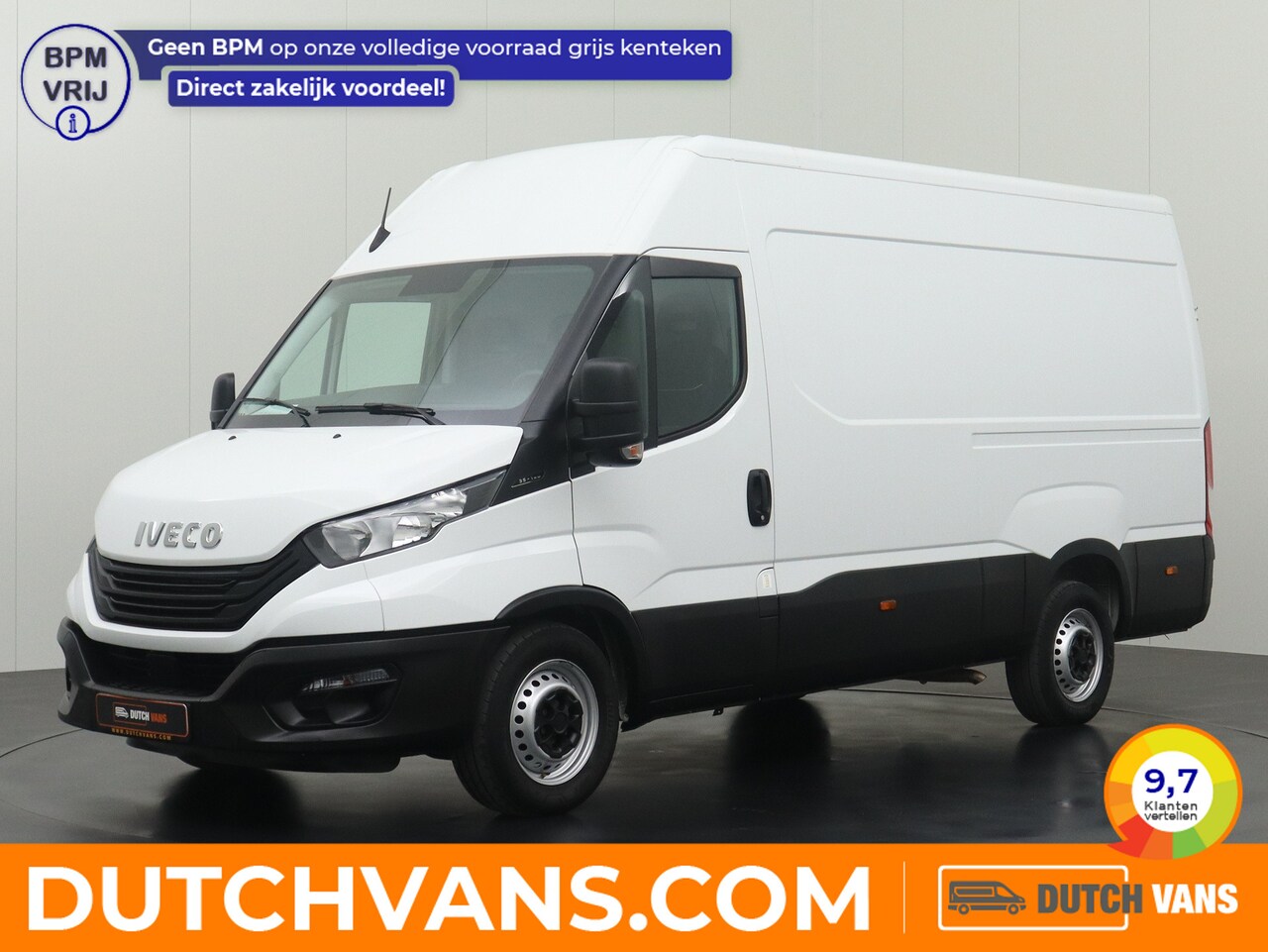 Iveco Daily - 35S14 L2H2 | Airco | Cruise | Betimmering | 3-Persoons - AutoWereld.nl