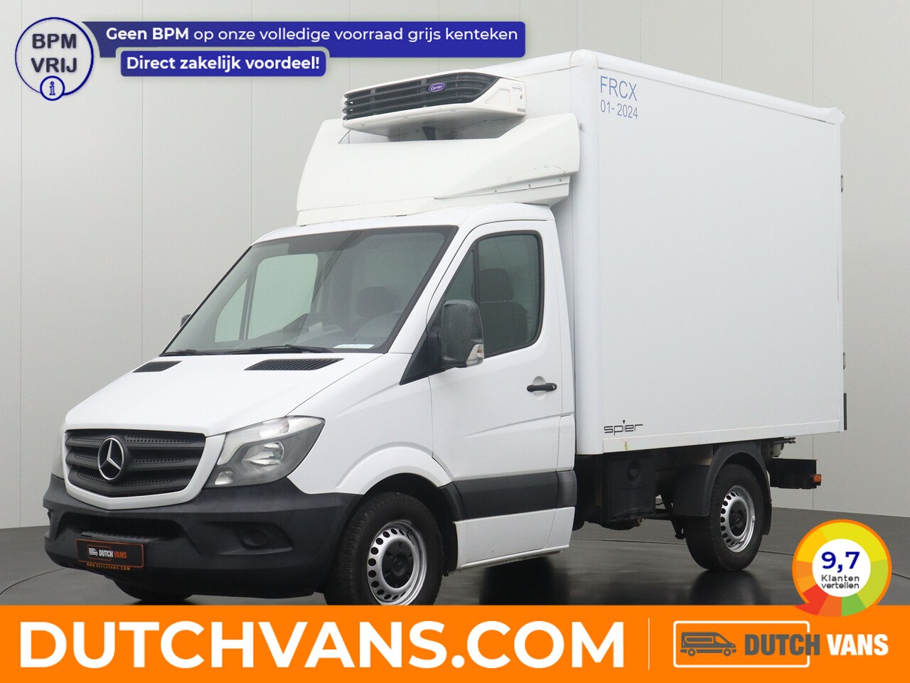 Mercedes-Benz Sprinter - 316CDI Koel/Vries Bakwagen 12|220V | Navigatie | Camera | Airco - AutoWereld.nl